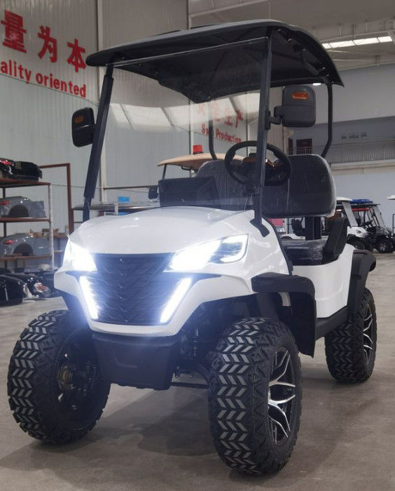 Chariot de golf de haute performance avec batterie au lithium de longue durée idéal pour les terrains de golf