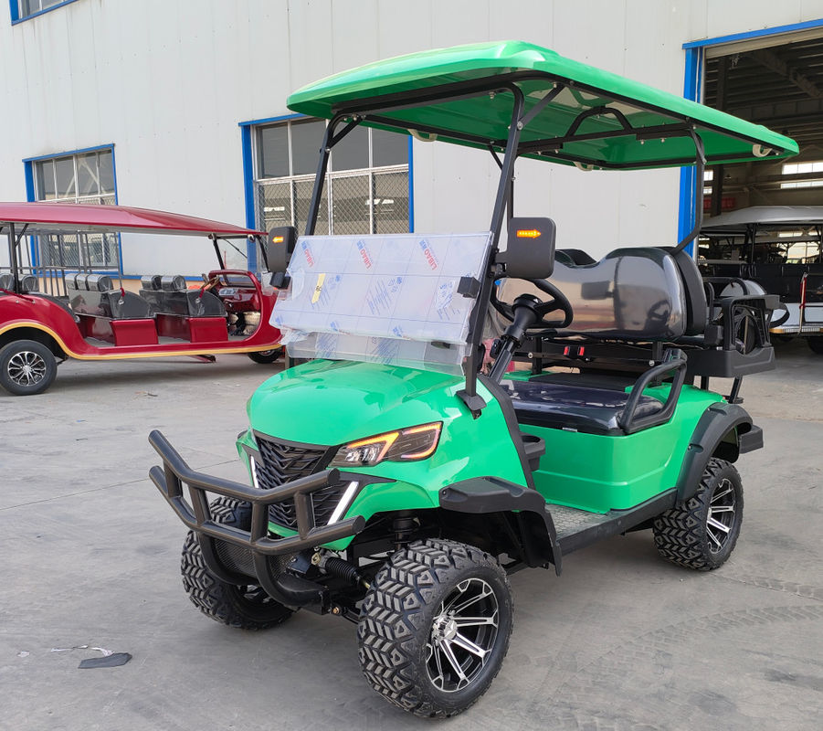 Xe golf điện môi trường với động cơ AC hiệu quả lý tưởng cho các sân golf