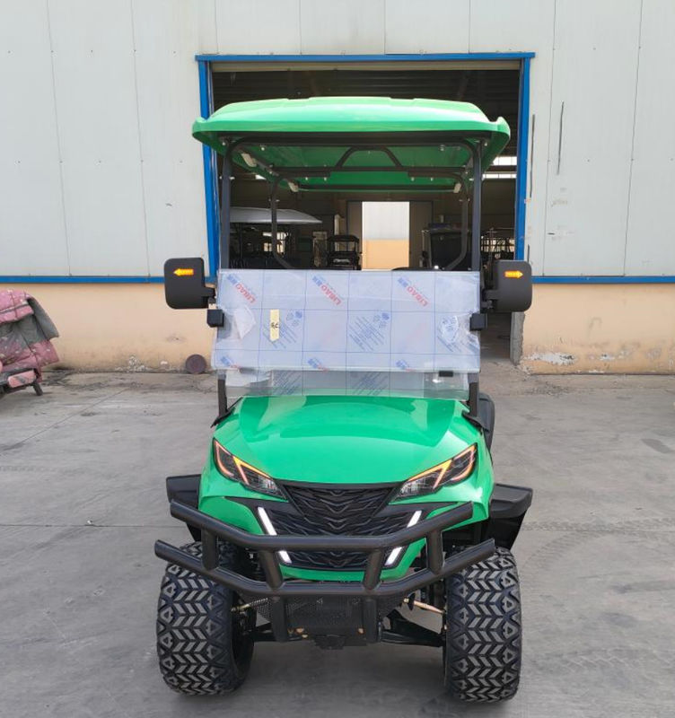 Xe golf điện môi trường với động cơ AC hiệu quả lý tưởng cho các sân golf