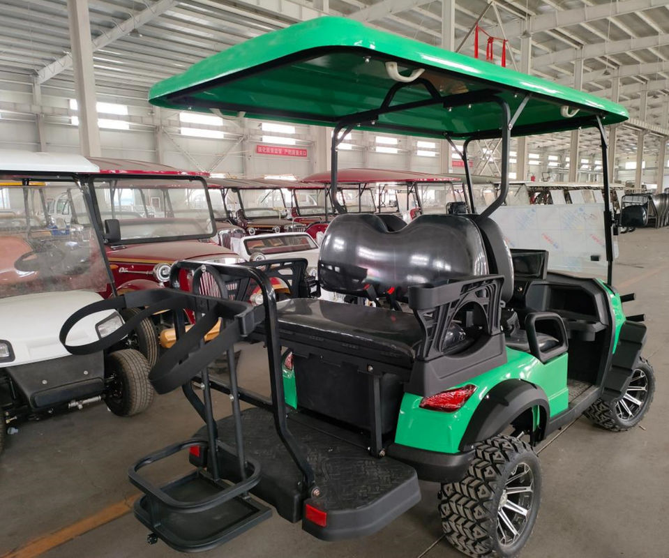 Xe golf điện môi trường với động cơ AC hiệu quả lý tưởng cho các sân golf