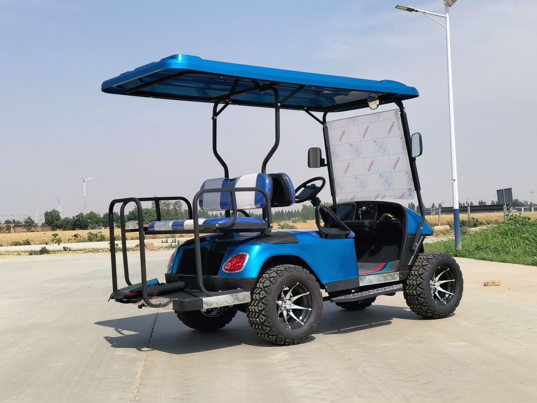 Affordable Price 4 Seater Golf Cart High End Instrument Panel NEV GOLF Cart With Bumper
