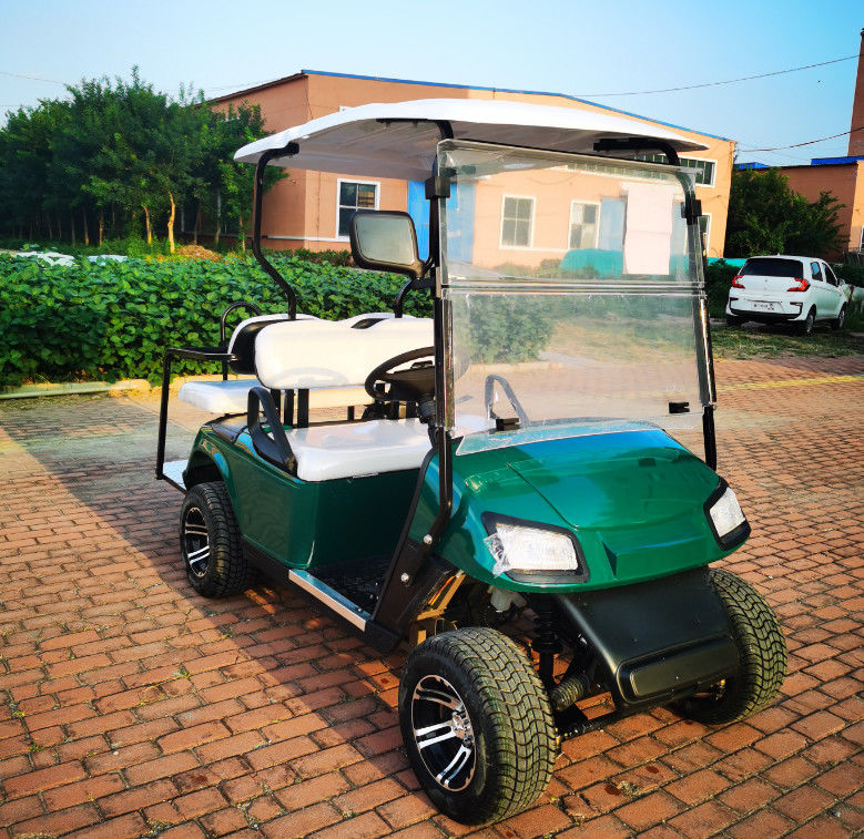 Lead-acid Cell 4-Wheel 4-Seater Golf Cart 10 Inch Tiren Inch Tire Public Road Approved