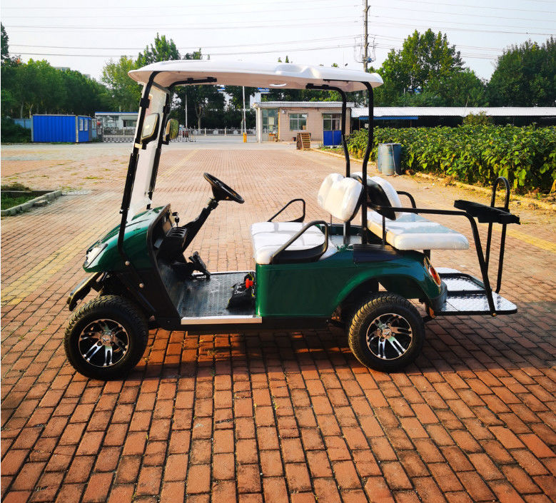 Lead-acid Cell 4-Wheel 4-Seater Golf Cart 10 Inch Tiren Inch Tire Public Road Approved