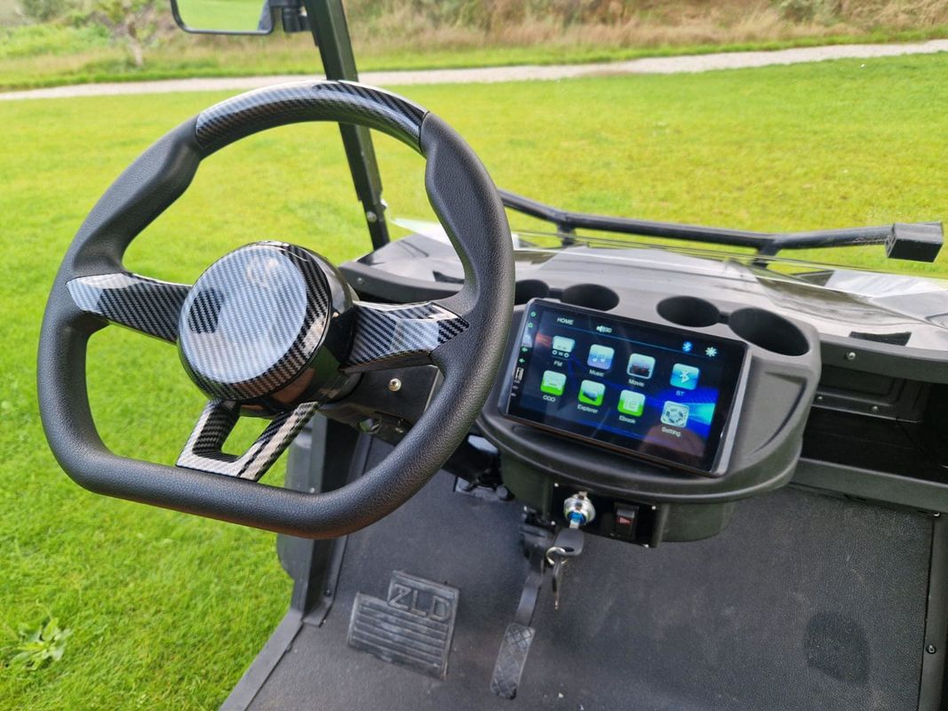4 Seat Golf Cart With 48V Battery System Fast Charging Capability Powerful AC Motor