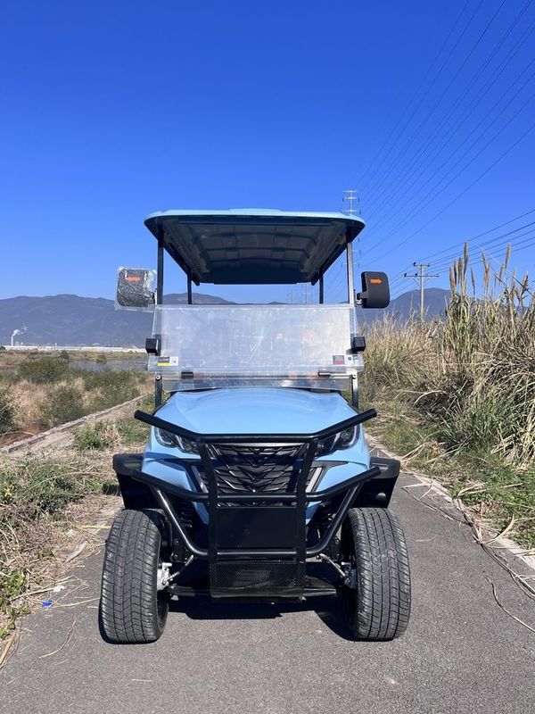 Electric Golf Cart 4kw/5kw/7kw Lead-Acid Battery  2+2 Seater Street Legal 4 Passenger