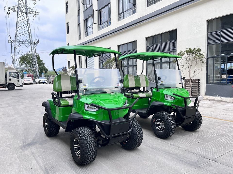 Factory Wholesale Golf Cart Price Electric Off Road Tire 4 Wheel 2 Seater For Sale