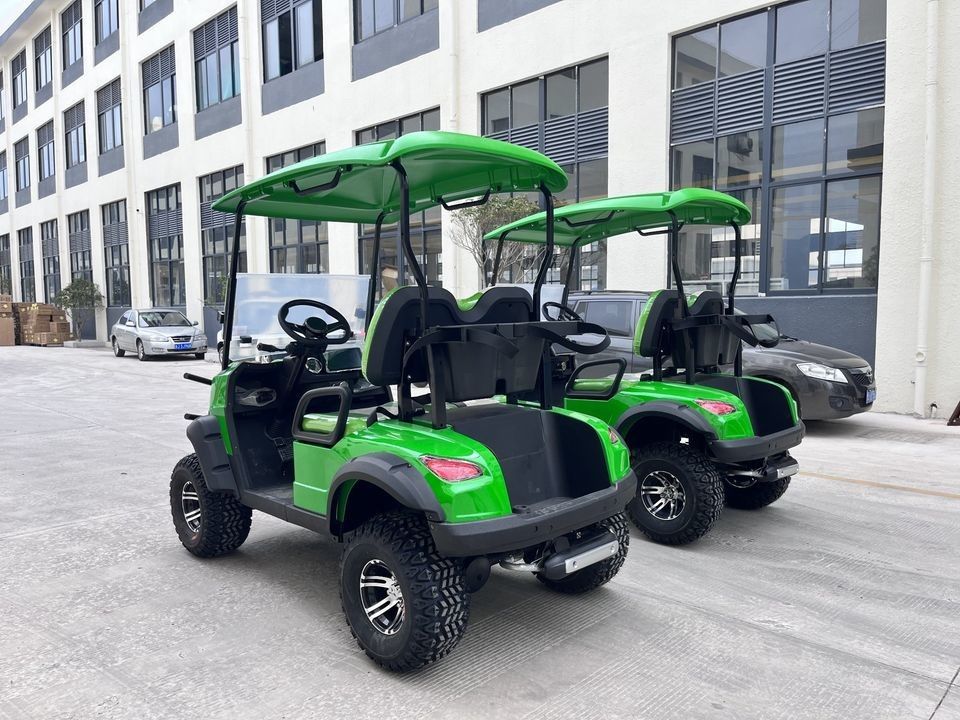 Factory Wholesale Golf Cart Price Electric Off Road Tire 4 Wheel 2 Seater For Sale