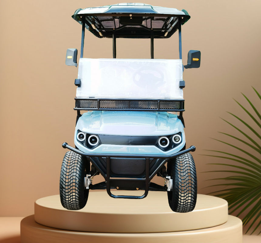 High End Lead Acid 5KW Motor 4 Seater Golf Cart For Scenic Spots CE Approved