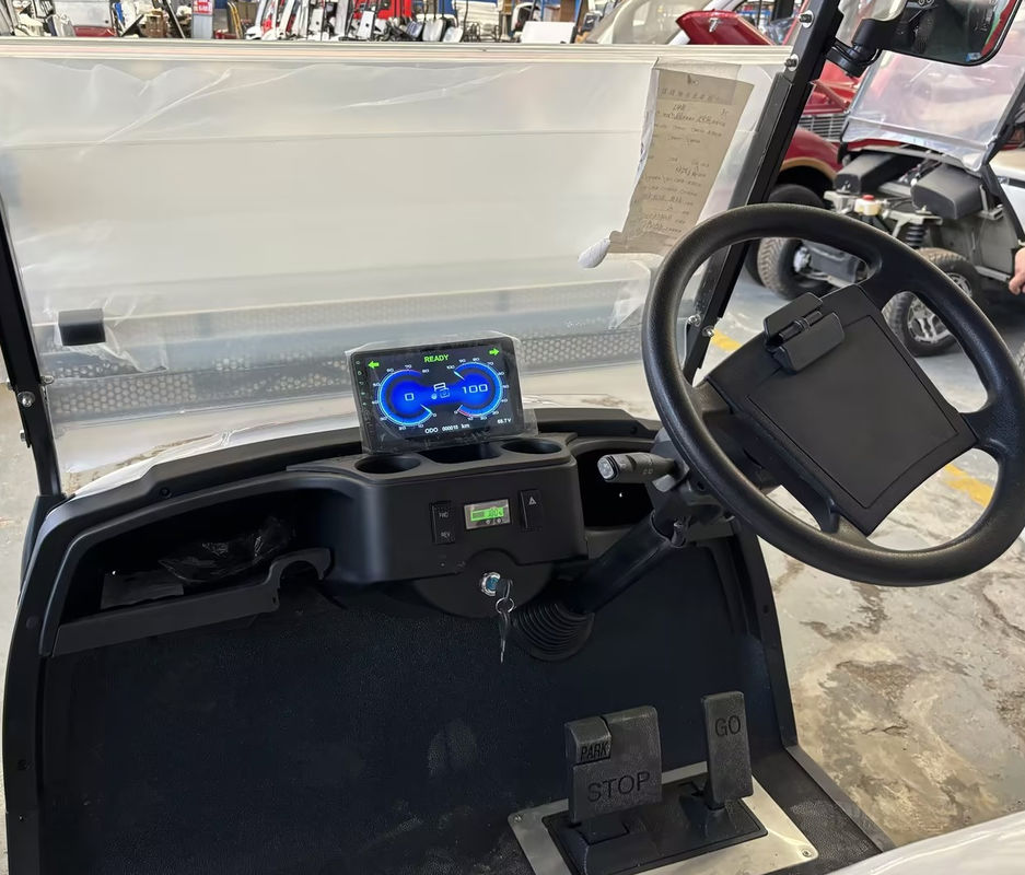 High End Lead Acid 5KW Motor 4 Seater Golf Cart For Scenic Spots CE Approved