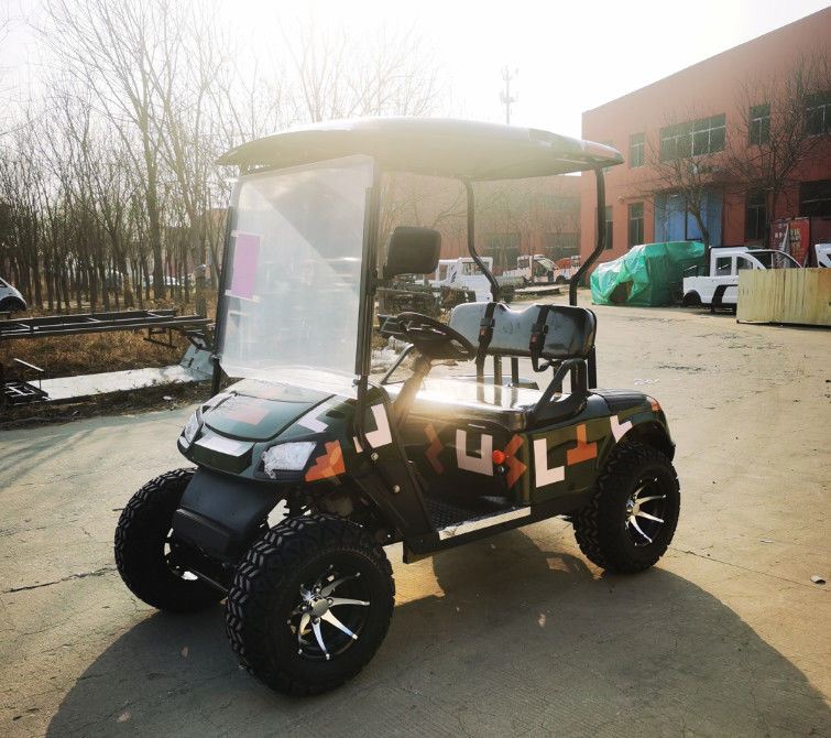 2 Passenger New Designed Electric Golf  Cart With Folding Windshield 60V 3.5KW AC System