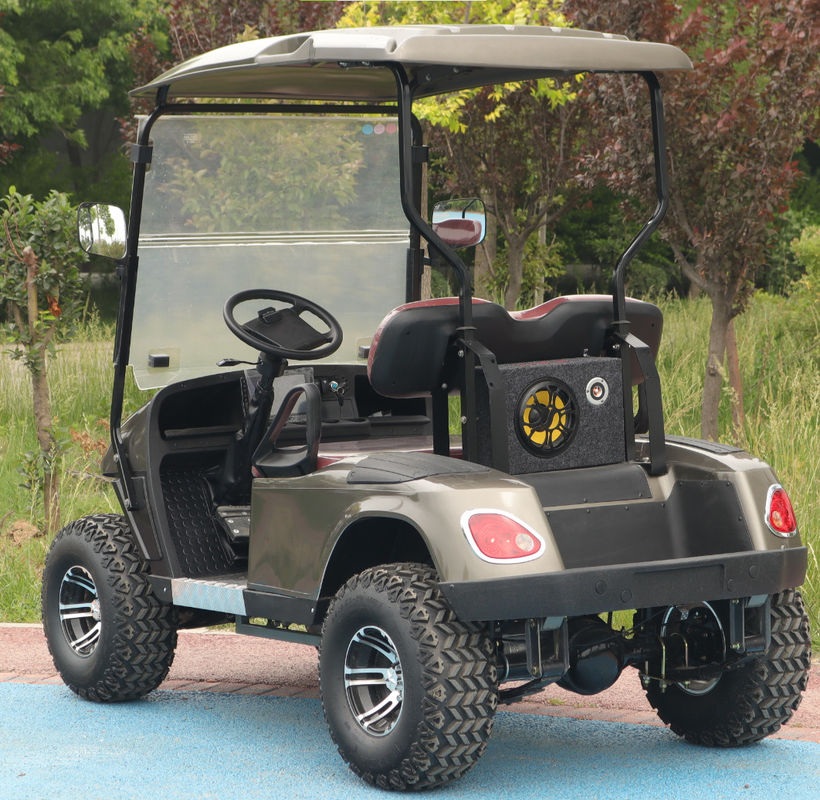 2 koltuklu araç golf arabası saatte 30km otomatik hafif pil ile çalışan elektrikli golf arabası
