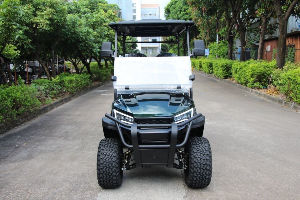 4 Seat Electric Golf Cart CE Certified Optional Lead Acid Battery New Design Golf Hunting Cart