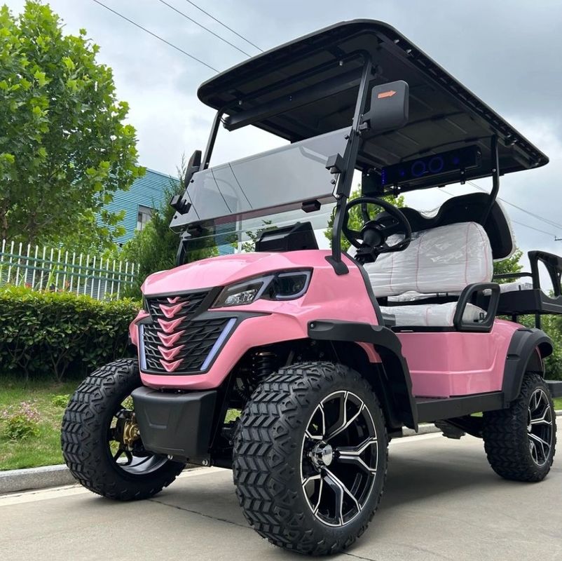 Lead-acid Cell 4000W AC Motor Comfortable Street Legal 2 Seater Electric Golf  Cart