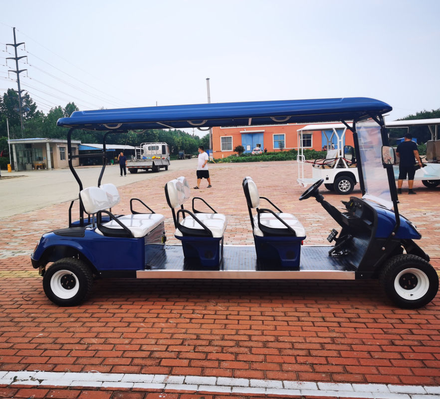 6 Seats Golf Cart 60V 4KW AC System Golf  Hunting Cart High-End New Energy Tourist Vehicle