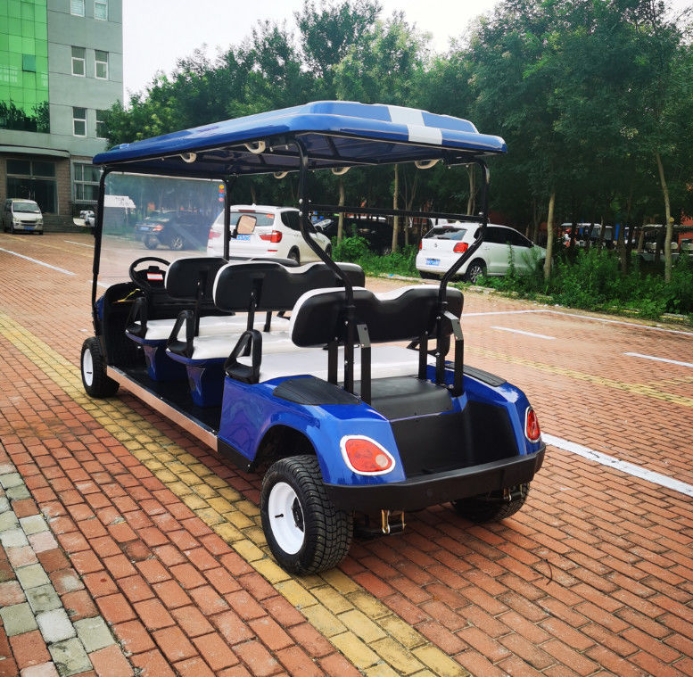 6 Seats Golf Cart 60V 4KW AC System Golf  Hunting Cart High-End New Energy Tourist Vehicle