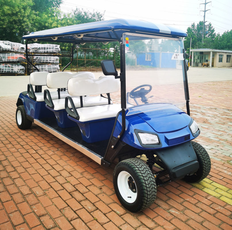 6 Seats Golf Cart 60V 4KW AC System Golf  Hunting Cart High-End New Energy Tourist Vehicle