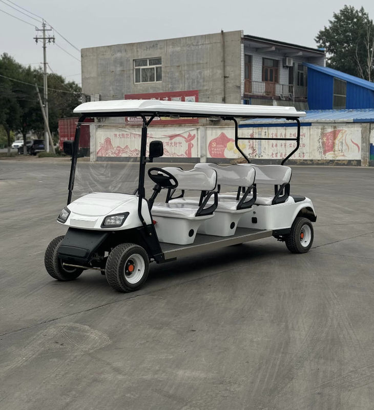 Off Road 6 Seater Electric Golf Cart Lithium Battery Powered For Outdoor Playground