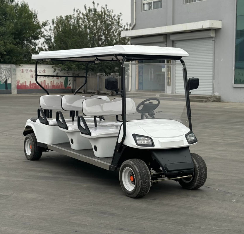 Off Road 6 Seater Electric Golf Cart Lithium Battery Powered For Outdoor Playground