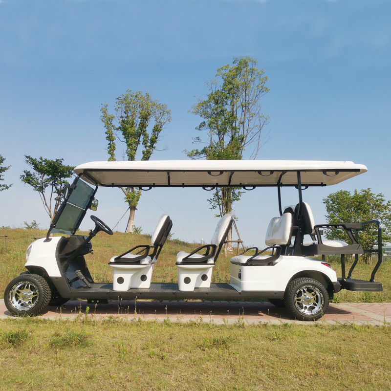 6 + 2 miejsc Elektryczny wózek golfowy 60V 100AH Bateria ołowiano-kwasowa