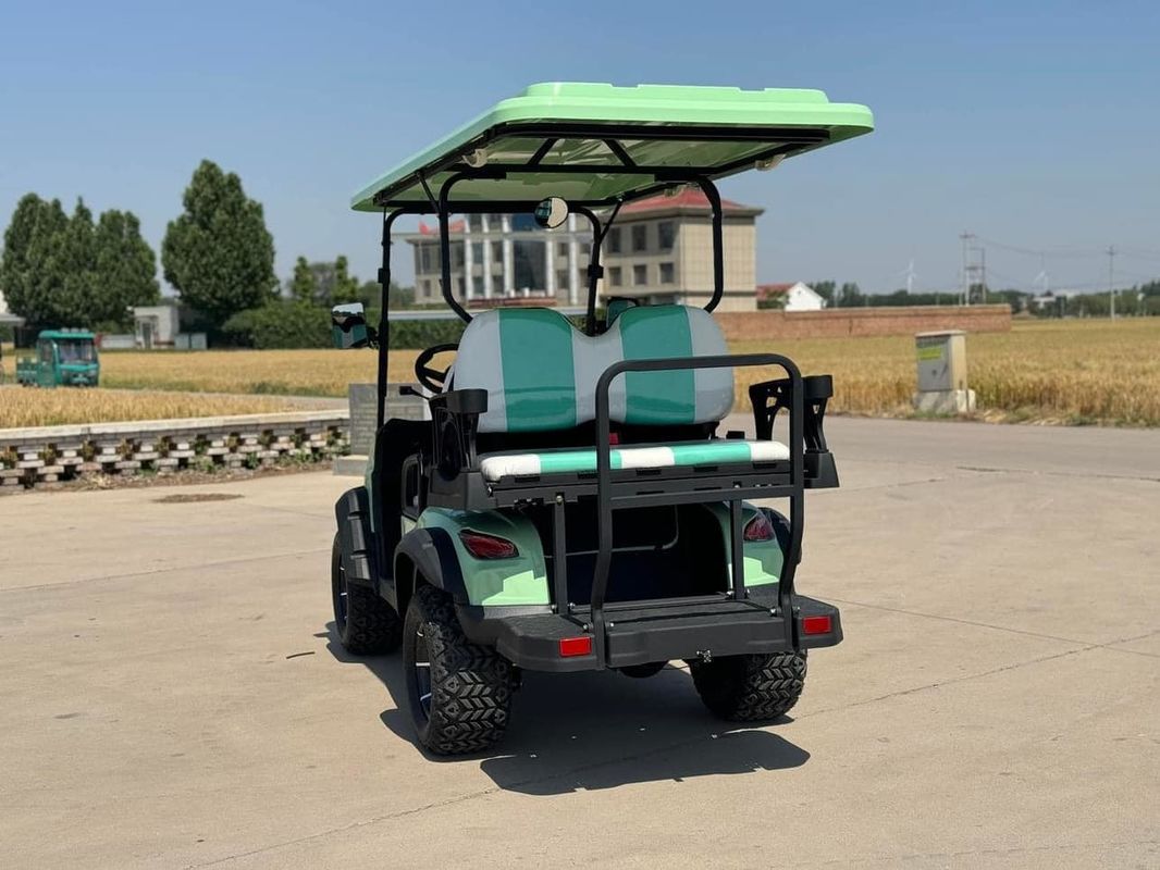 Automatic Lightweight 4 Seater EV Golf Cart Rechargeable Golf  Trolley For Scenic Spots