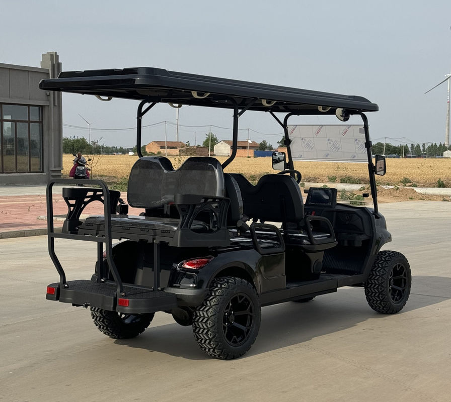 Yellow Color New 6 Seater Golf Cart High Quality Strong Power With Lithium Battery Wholesale Golf Carts