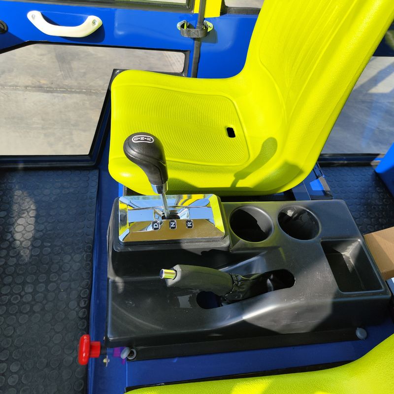 New Style Sightseeing Bus Car Electric Buggy 14 Seats Mini Bus Without Door 7.5kw 72V