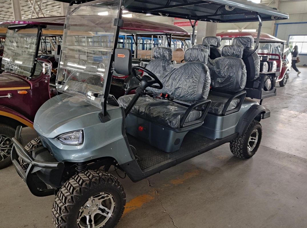 Latest Golf Cart 5kw Motor With Lithium Battery And 12'' Off -Road Tires Road Legal