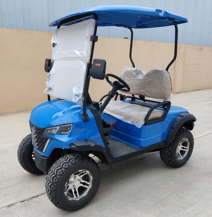 Chinese Export EV 2 Seater Golf Cart 48V 3.5KW AC System Golf  Trolley