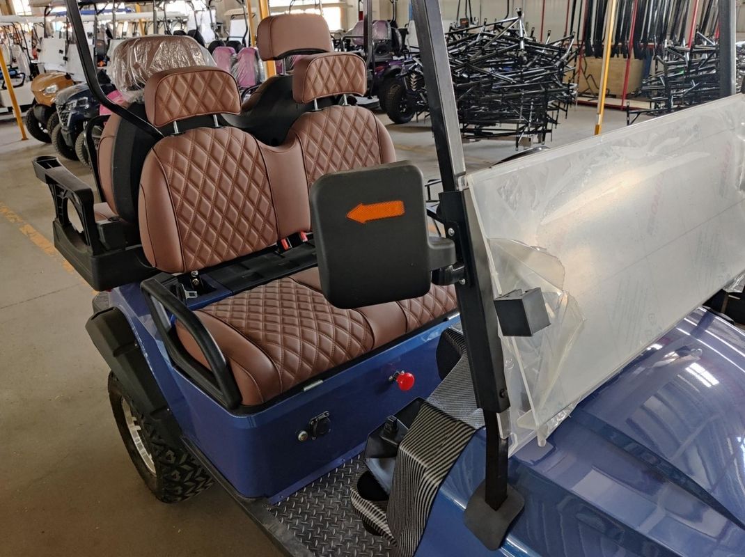 2+2 Seat Electric Golf Cart CE Certified Optional Lead Acid Battery New Design Golf Hunting Cart