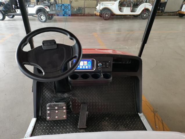 60V 100AH  Lead-Acid Battery  3.5KW AC Motor 4 Wheels Electric Golf Cart  4-Seater Buggy For Sale Club Beach Hunting
