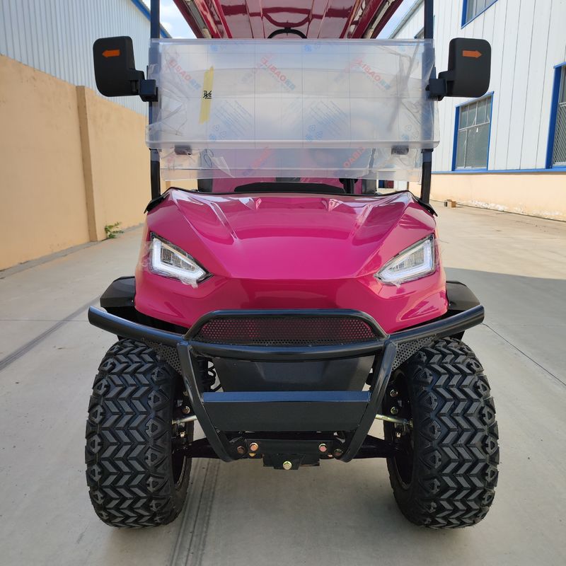 4+2 Seat Golf Cart Appearance Fashionable Design High-End Hot Sales 3.5/4/7Kw Performance Upgrades