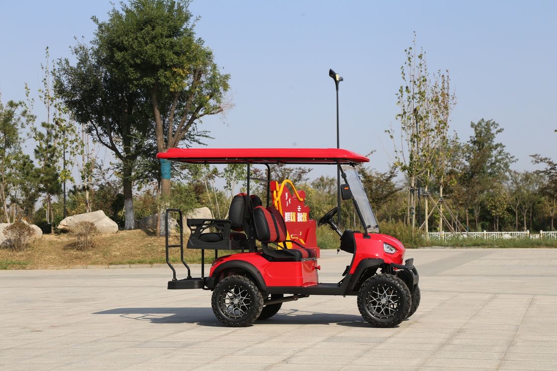 Peak Prestige Flagship Model Luxurious Four-Seater Electric Golf Cart Technological Luxury, Interior Aesthetics Ultimate Choice For Prestigious Travel On Green Course