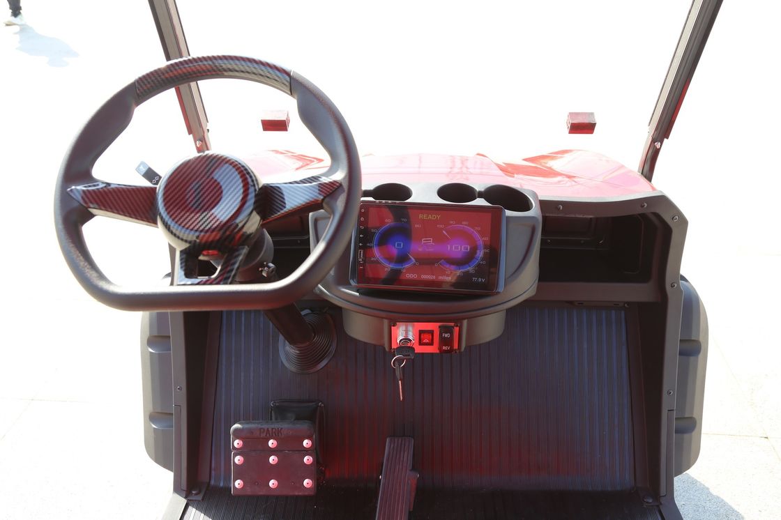 Peak Prestige Flagship Model Luxurious Four-Seater Electric Golf Cart Technological Luxury, Interior Aesthetics Ultimate Choice For Prestigious Travel On Green Course