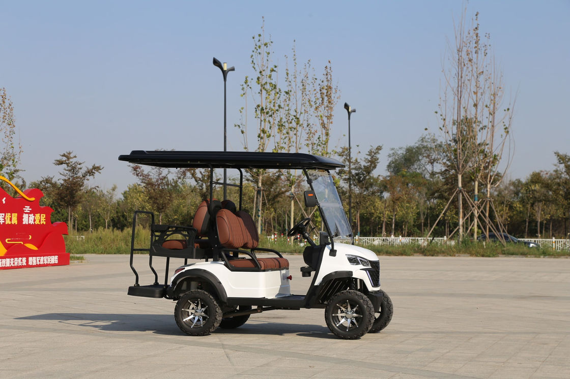 Custom Modern Ev Off Road Disc Golf Carts Electric Lithium 4 Seater Design Street Legal Lithium 72V Battery