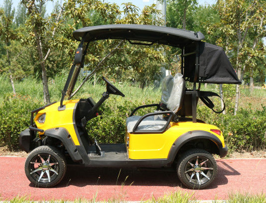 Four Seaters Luxury Golf Cart Street Legal Custom Off Road Transport Crates Electric