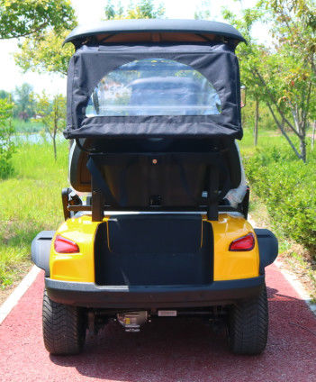 Four Seaters Luxury Golf Cart Street Legal Custom Off Road Transport Crates Electric