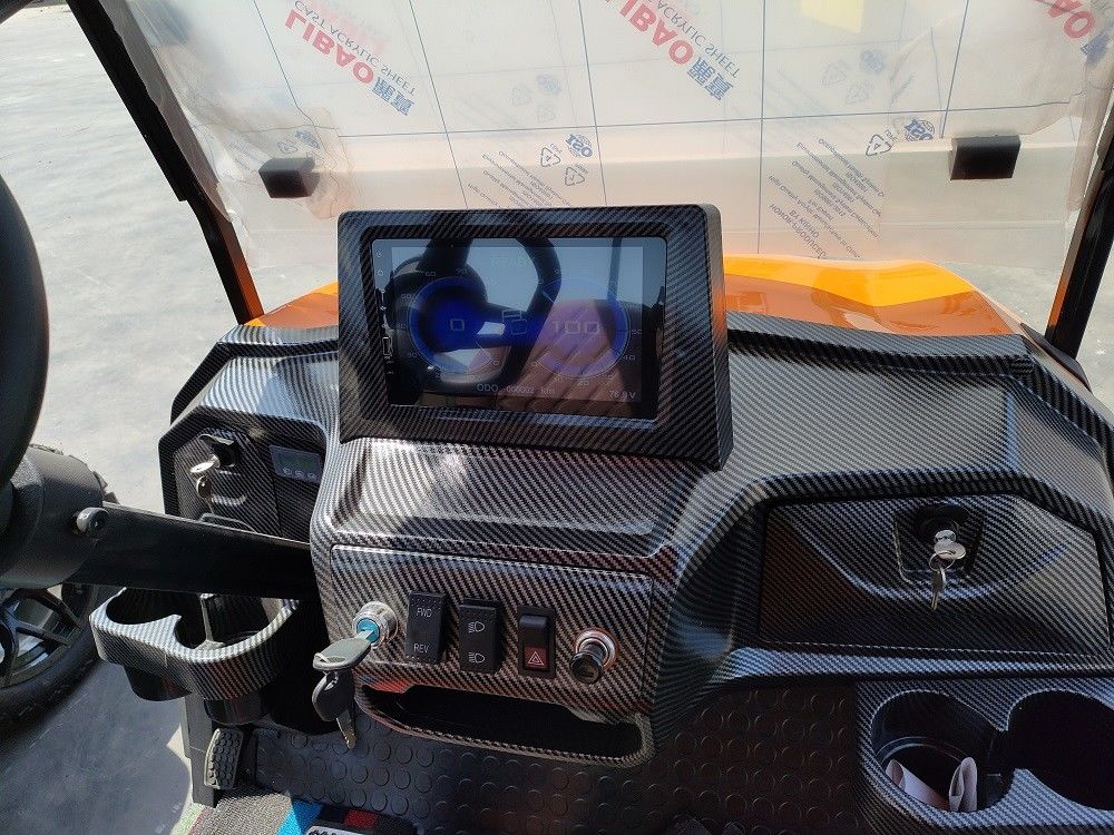 6 Passenger Electric Off Road Golf Cart Front Suspension Made China Electric Street Legal