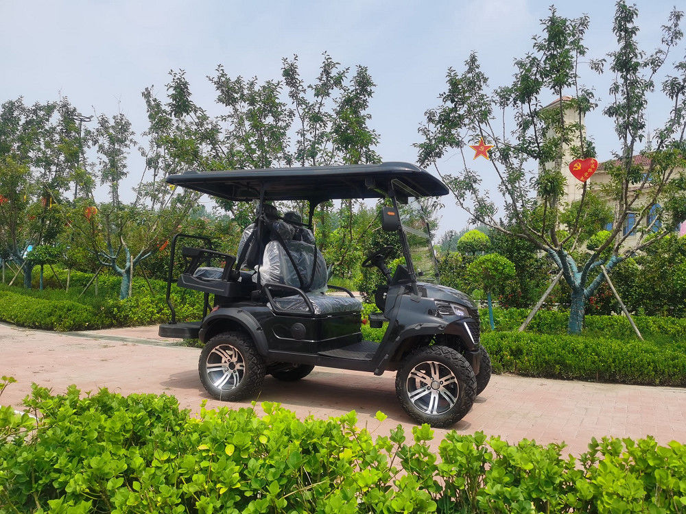 Good Quality Off Road 4 Seater 4 Wheel Fast Electric Hunting Golf Cart Supplier Newest Golf Cart