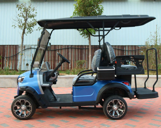 4Kw Motor 4 Seats Electric Golf Cart 12 Inch Tire Vehicle For Sale With Lead Acid Battery