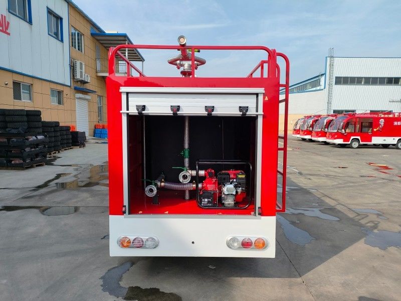 Electric Fire Truck Bus Emergency Convenient Supporting Modification Customization School Hotel Public Facilities