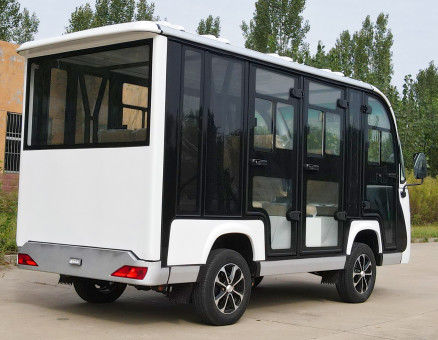 Manufacturers Wholesale 8-Seat Electric Sightseeing Car With Door New Energy Car With Battery