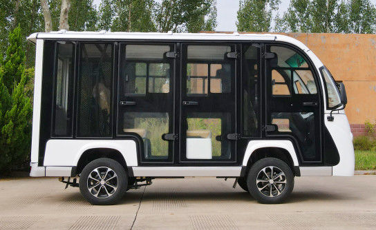 Manufacturers Wholesale 8-Seat Electric Sightseeing Car With Door New Energy Car With Battery