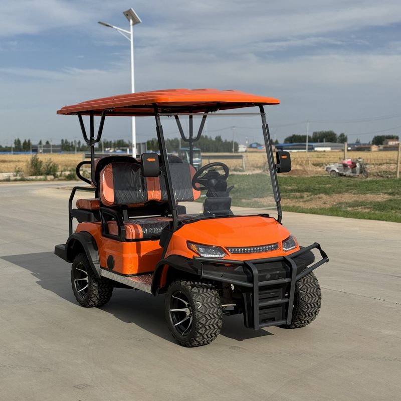 Luxury Electric Utility Hunting 72V Lithium Off Road Golf Cart 4 Seater Scooter Street Legal For Sale