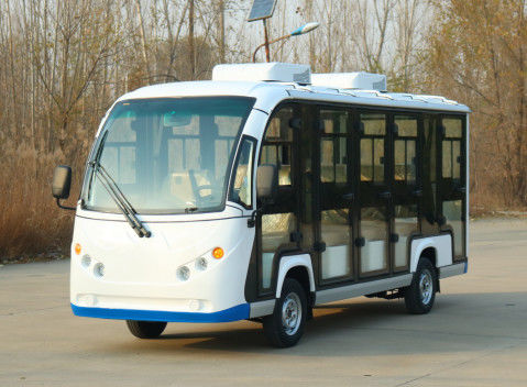 Electric Sightseeing Bus 9-23 Seats With Door Minibus Scenic Area Passenger With Air Conditioning