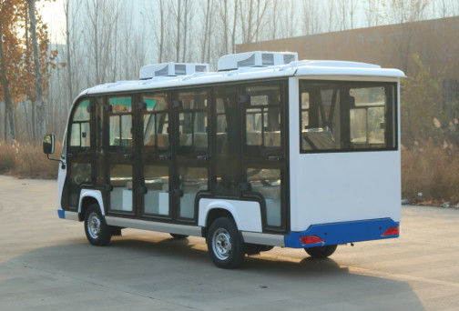 Electric Sightseeing Bus 9-23 Seats With Door Minibus Scenic Area Passenger With Air Conditioning