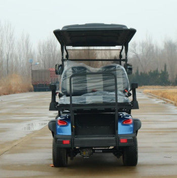 Electric Powered 2 Seater Club Car Golf Carts Buggy With 14 inch Off Road Tires