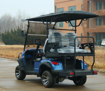 Electric Powered 2 Seater Club Car Golf Carts Buggy With 14 inch Off Road Tires