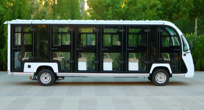 Brand New 17 Person Sitseeing Bus 72V Electric Lifted  Cart Off Road Buggy With Lithium Battery