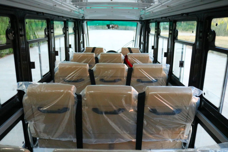 Brand New 17 Person Sitseeing Bus 72V Electric Lifted  Cart Off Road Buggy With Lithium Battery