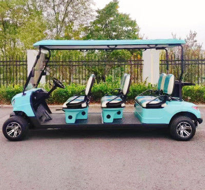 4 Seater 7.5 Kw Cool Modern Golf Car Cart Golf Buggy 72 Lithium Golf Electric Cart With Mirrors